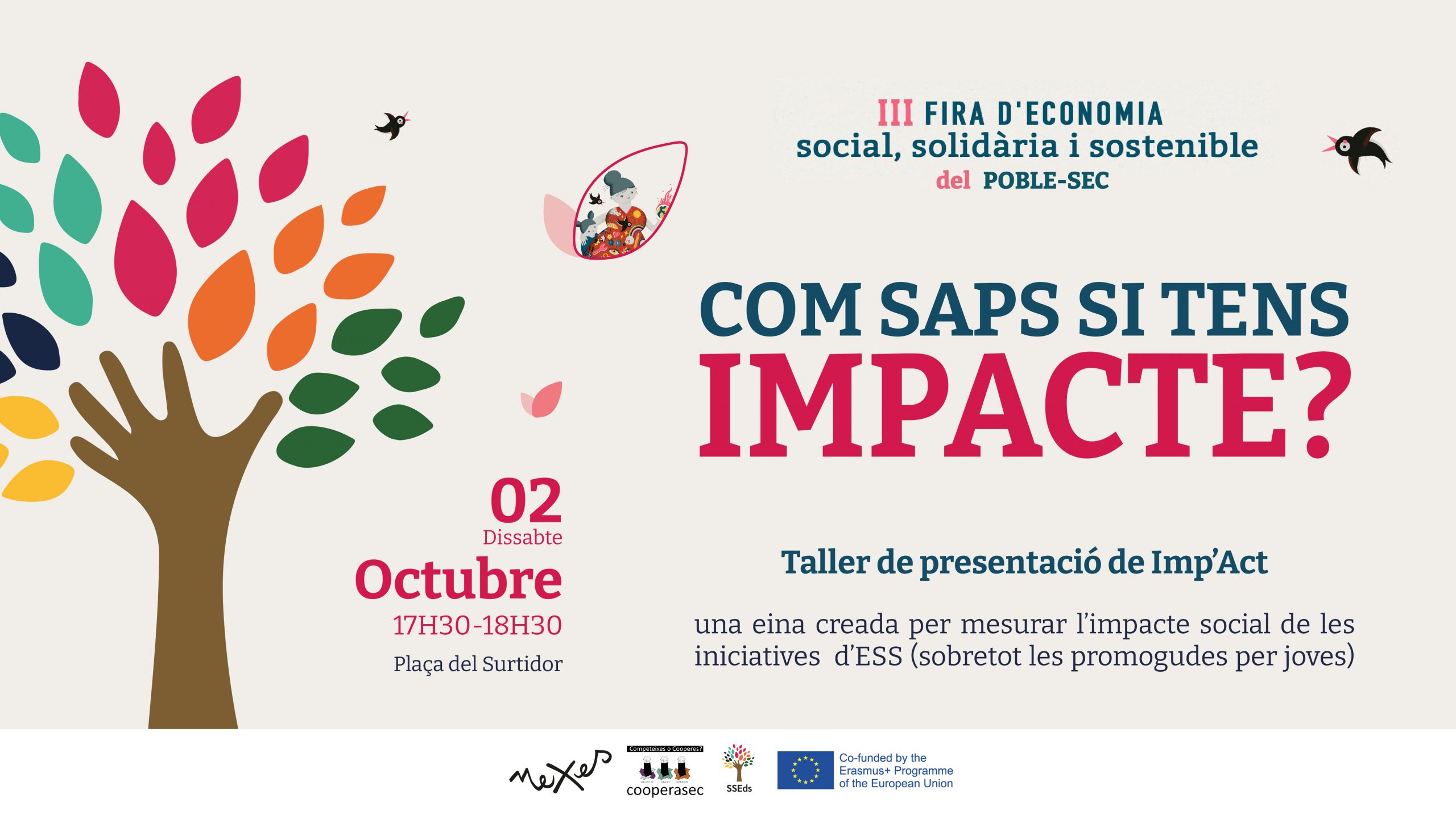 Presentation of the Imp’act Tool in the III Fira d’economia social, solidària i sostenible del Poble-sec